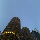 Iconic towers in Chicago.