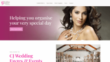 cjweddingfayres.co.uk built with uSkinned for Umbraco.