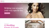 cjweddingfayres.co.uk built with uSkinned for Umbraco.