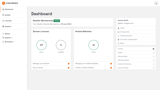 uSkinned customer portal Dashboard.